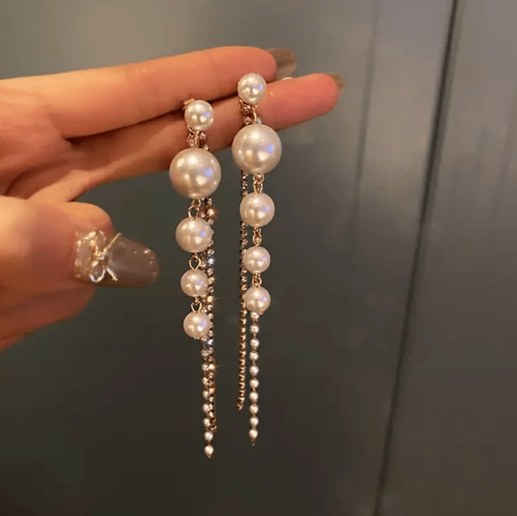 Pearl Eleganza Dangles