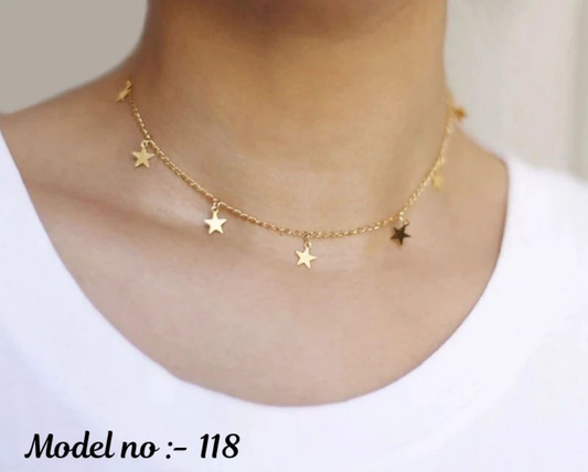 "Twinkling Star Charm Choker" ✨🌟