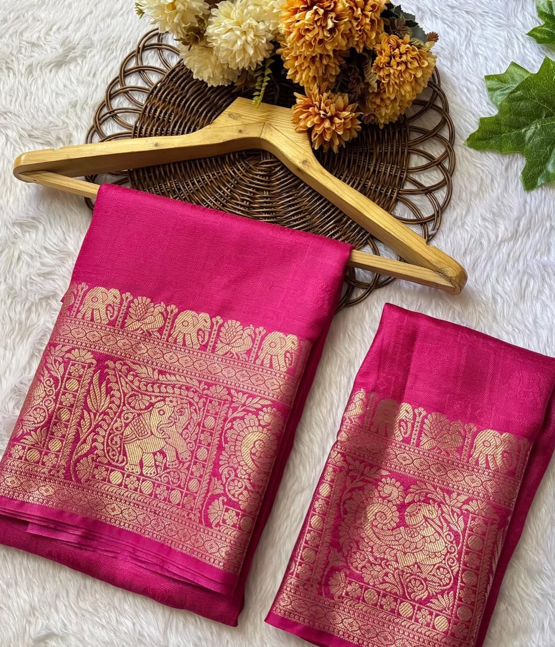 GEORGETTE ZARI SAREE