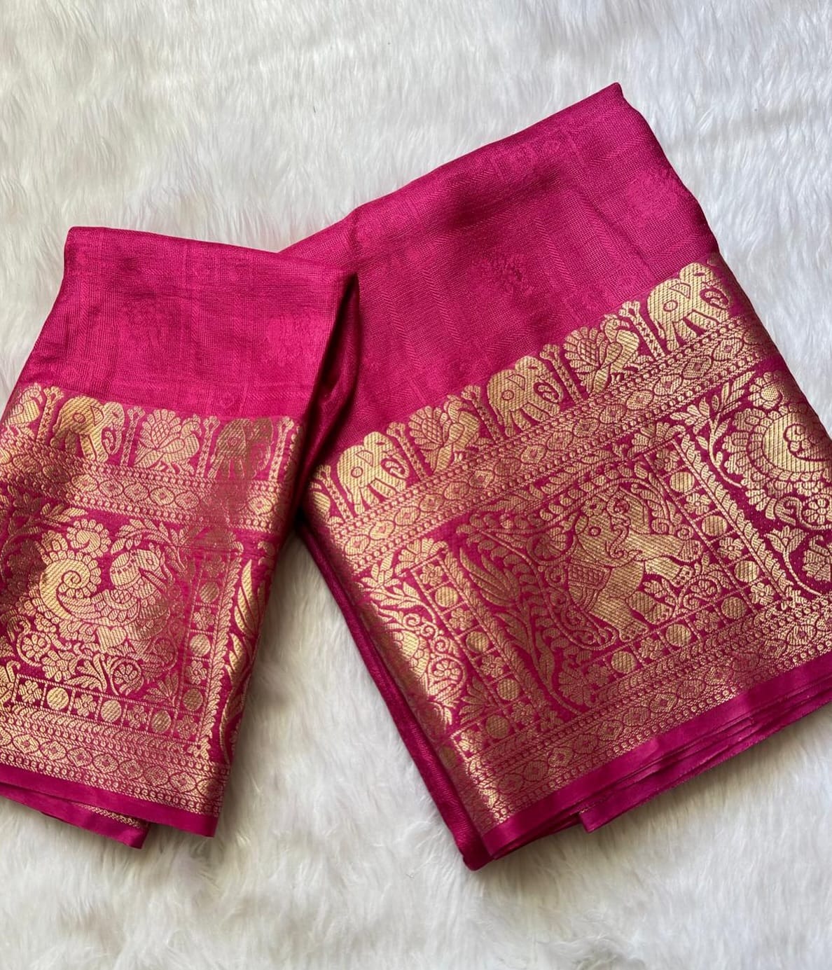 GEORGETTE ZARI SAREE