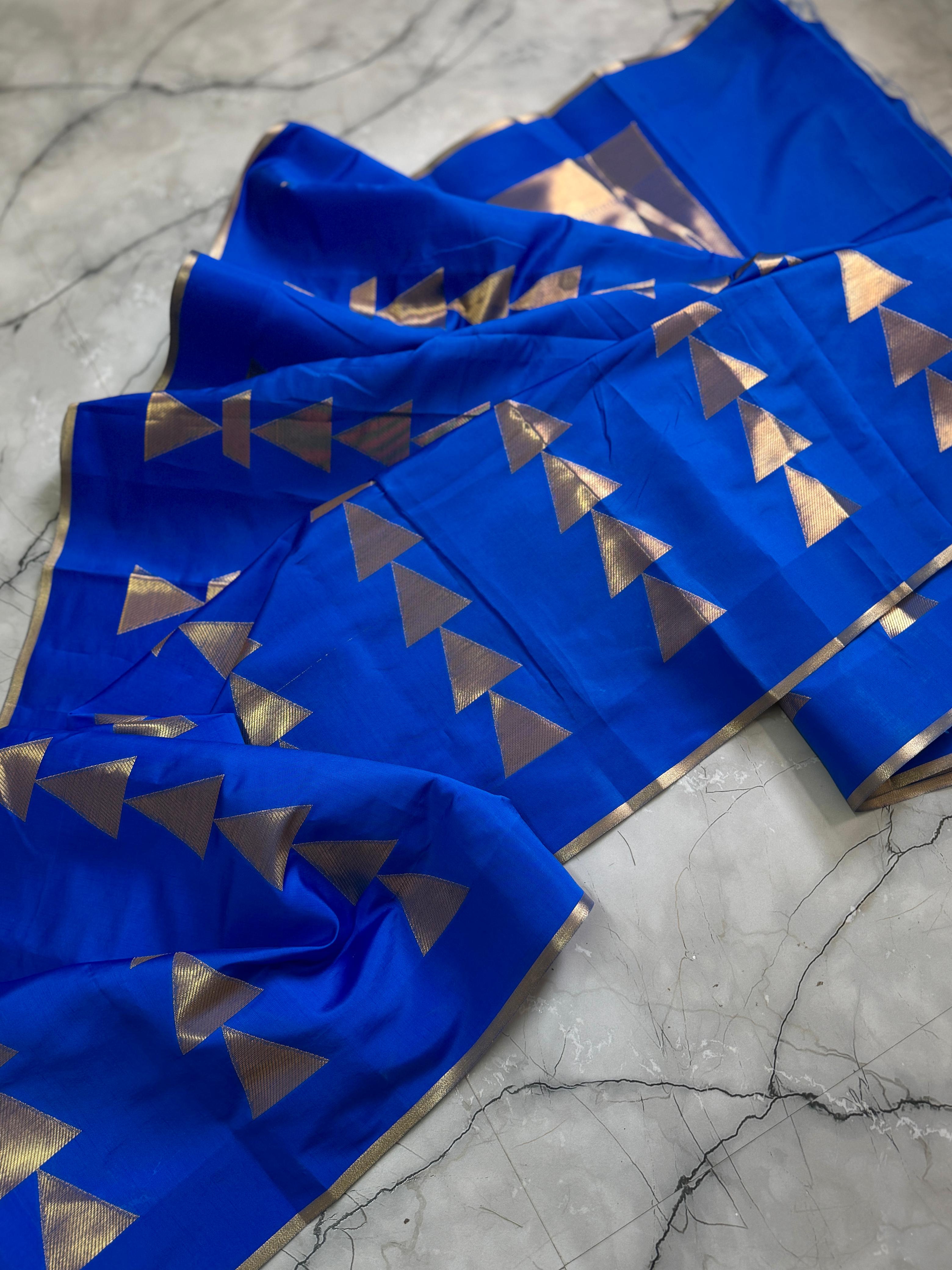 ✨ Royal Banarasi Semi Katan Silk Saree ✨