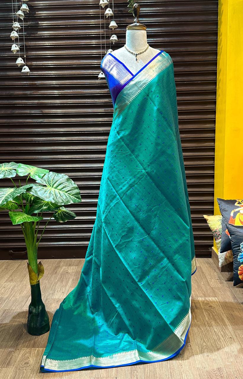 🌟 Timeless Elegance – Premium Tussar Silk Saree 🌟