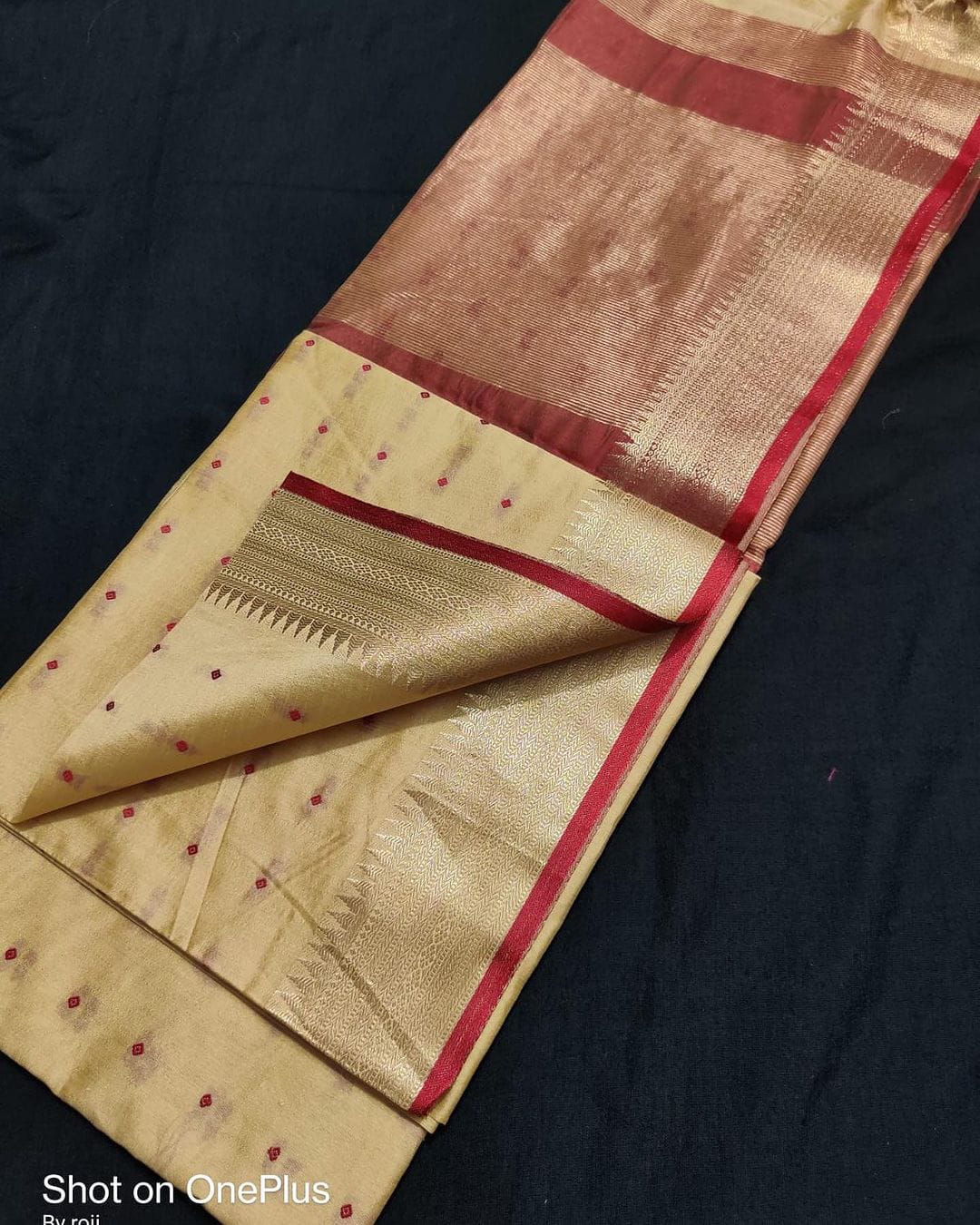 🌟 Timeless Elegance – Premium Tussar Silk Saree 🌟