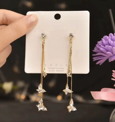 Butterfly Bling Dangles