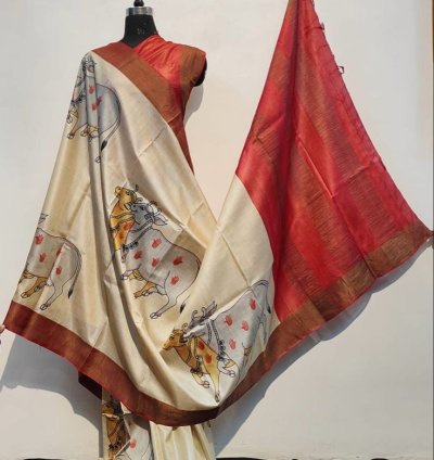 Kossa Silk Pattu Saree, A Touch of Elegance